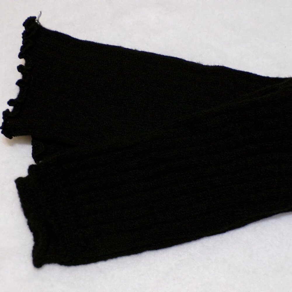**HOST PICK** Leg Warmers Black Ribbed Knit NEW